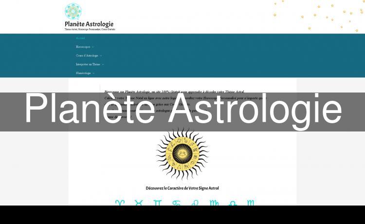 Planète Astrologie