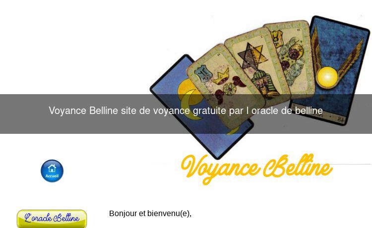 Voyance Belline site de voyance gratuite par l oracle de belline