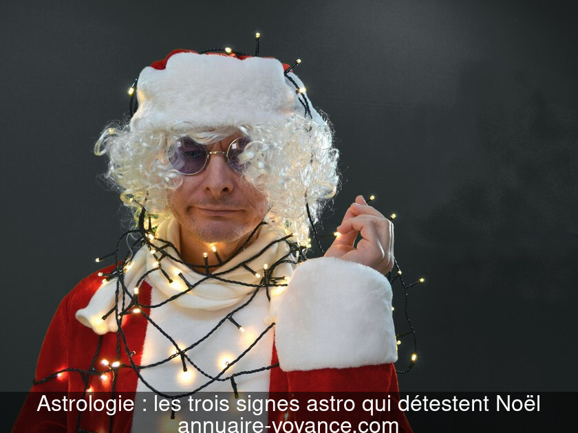 Astrologie : les trois signes astro qui détestent Noël