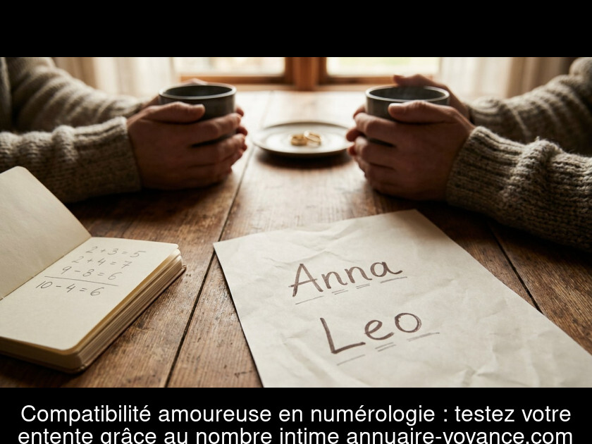 Compatibilité amoureuse en numérologie : testez votre entente grâce au nombre intime