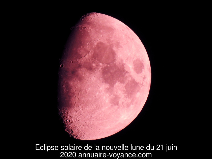 Eclipse solaire de la nouvelle lune du 21 juin 2020