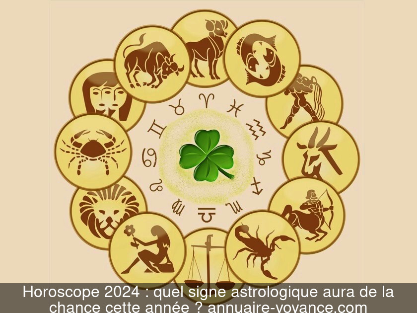 Horoscope 2024 : quel signe astrologique aura de la chance cette année ?