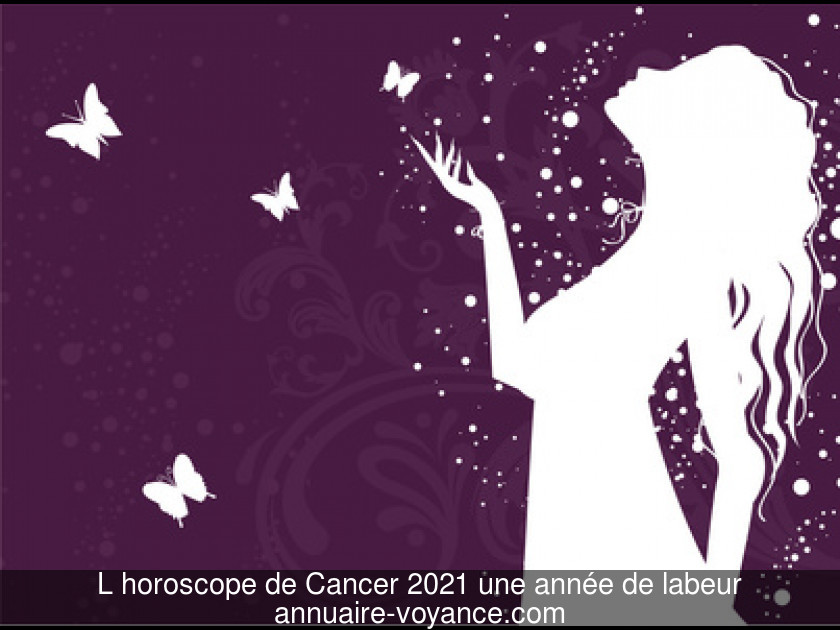 L'horoscope de Cancer 2021 une année de labeur