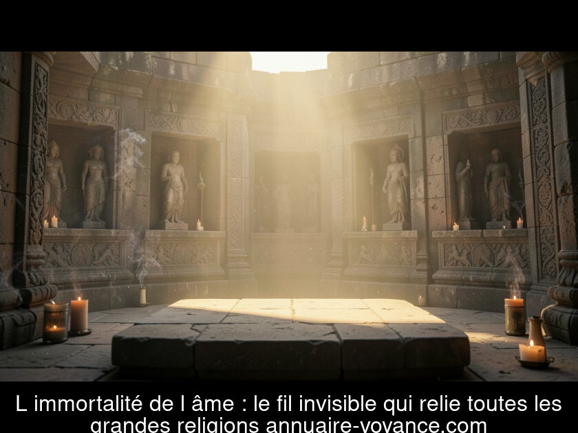 L'immortalité de l'âme : le fil invisible qui relie toutes les grandes religions
