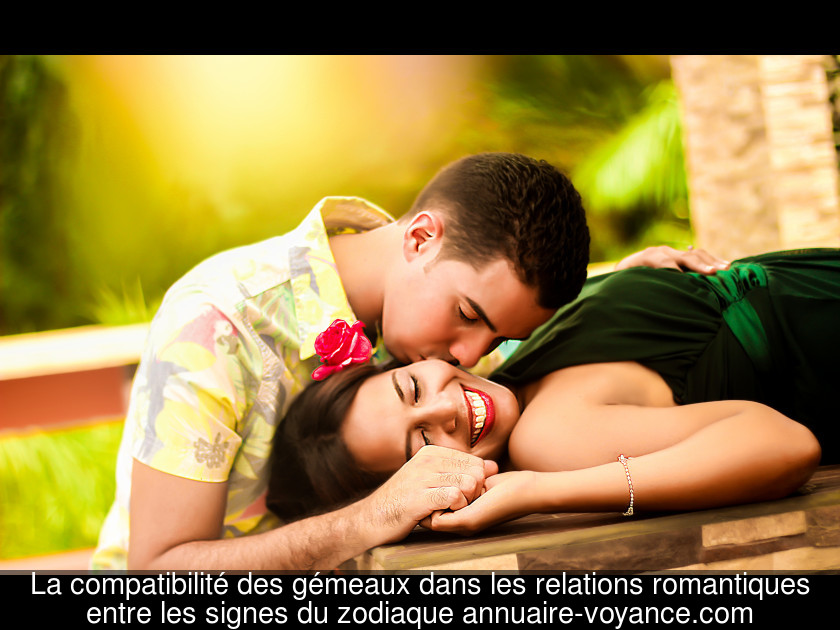 La compatibilité des gémeaux dans les relations romantiques entre les signes du zodiaque