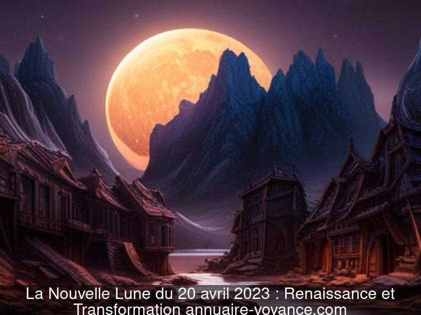 La Nouvelle Lune du 20 avril 2023 : Renaissance et Transformation