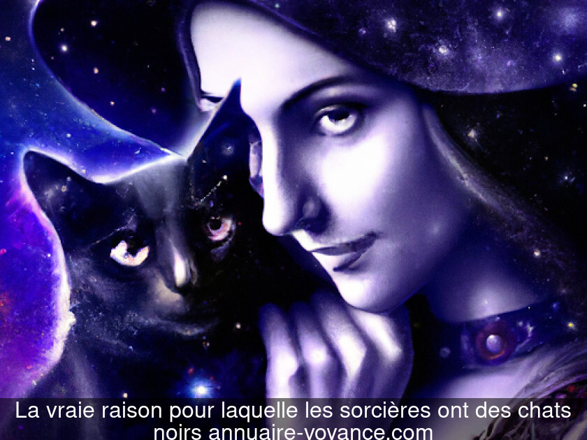 La vraie raison pour laquelle les sorcières ont des chats noirs