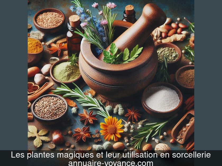 Les plantes magiques et leur utilisation en sorcellerie