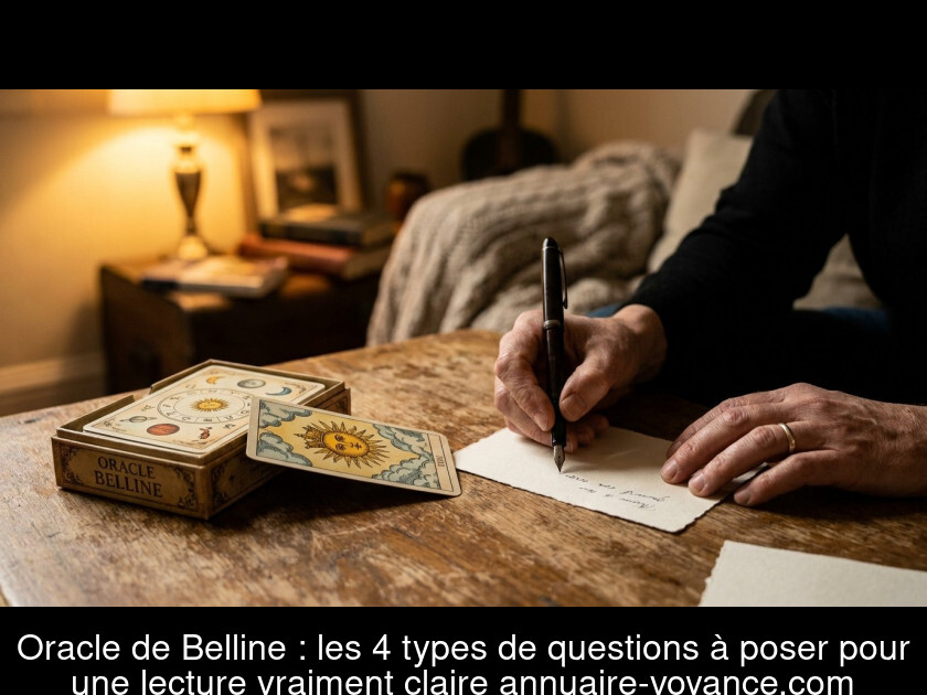 Oracle de Belline : les 4 types de questions à poser pour une lecture vraiment claire