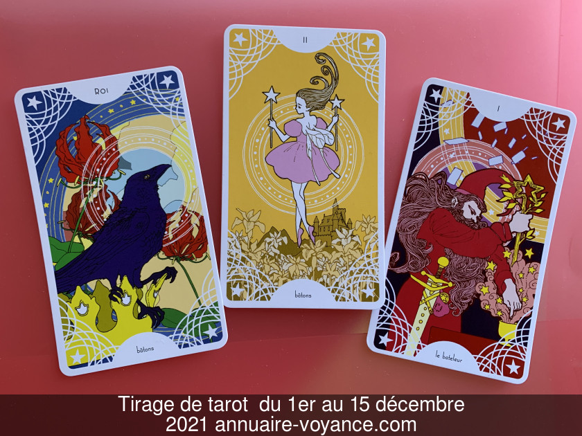 Tirage de tarot  du 1er au 15 décembre 2021