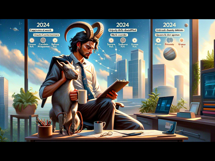 Horoscope 2024 Capricorne : Travail