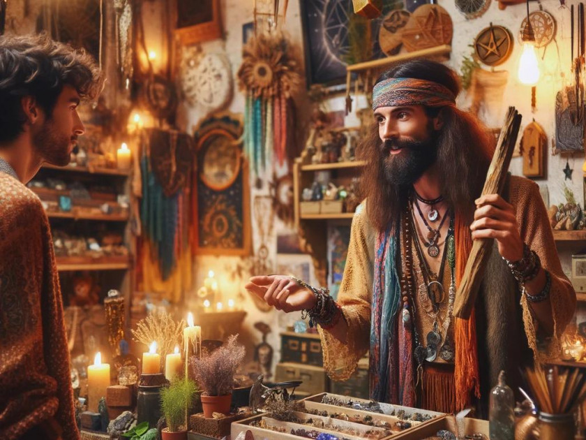 Vendeur de palo santo