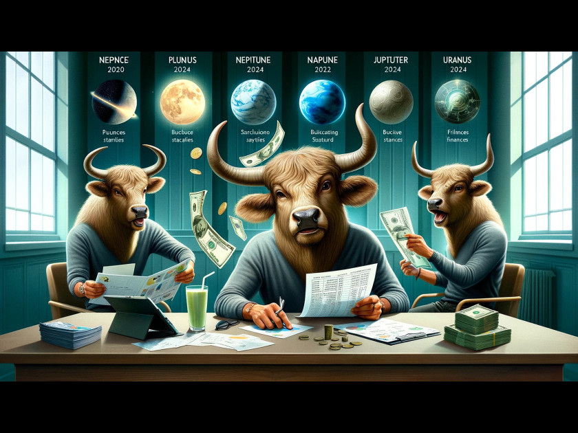 Horoscope 2024 Taureau : Argent