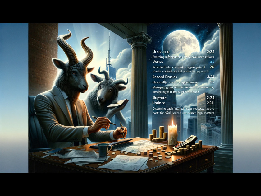 Horoscope 2024 Capricorne : Argent