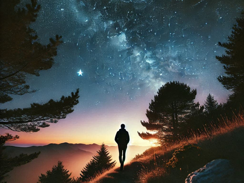 marche sous etoiles