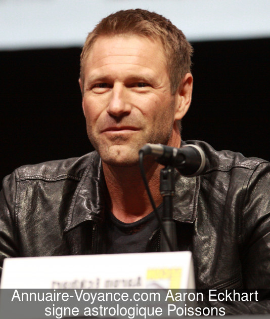 Aaron Eckhart Poissons