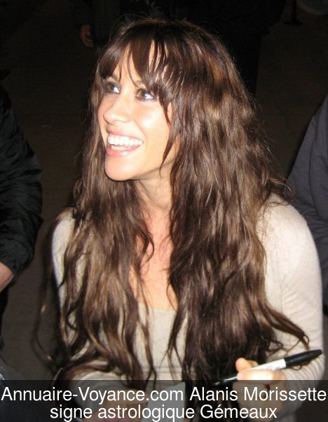 Alanis Morissette Gémeaux