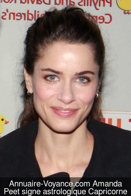 Amanda Peet Capricorne