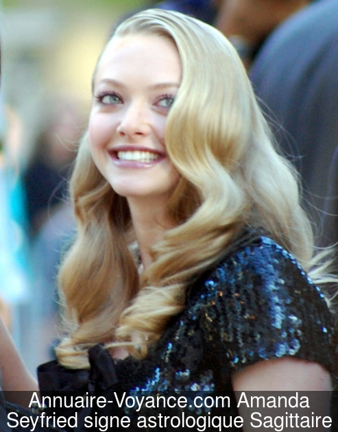 Amanda Seyfried Sagittaire