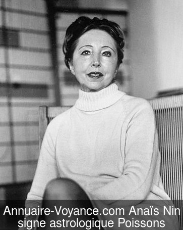 Anaïs Nin Poissons