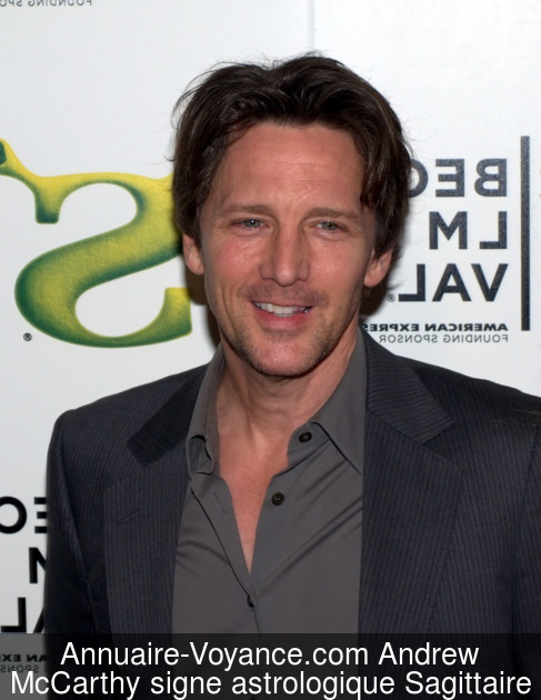 Andrew McCarthy Sagittaire