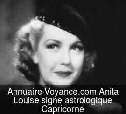 Anita Louise Capricorne