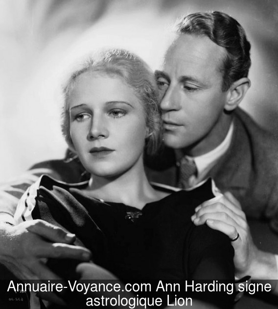 Ann Harding Lion