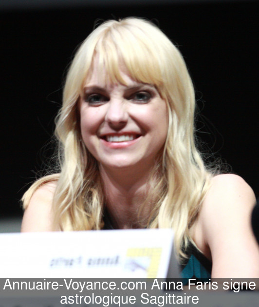 Anna Faris Sagittaire