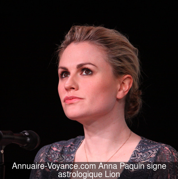 Anna Paquin Lion