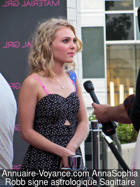 AnnaSophia Robb Sagittaire