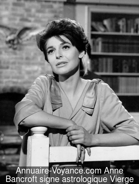 Anne Bancroft Vierge