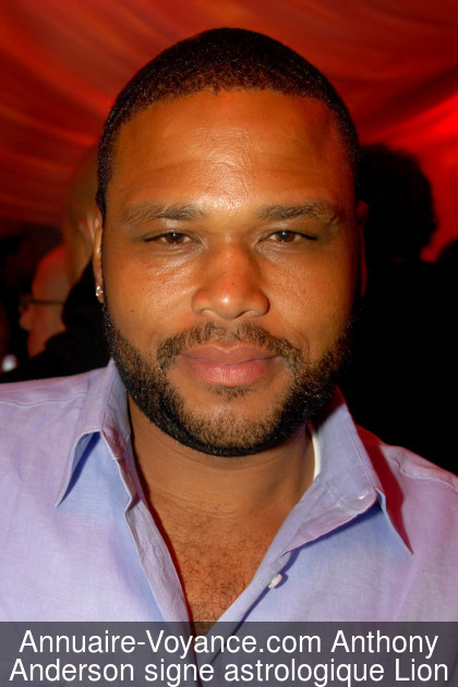 Anthony Anderson Lion