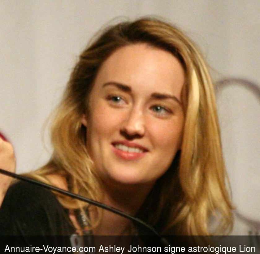 Ashley Johnson Lion