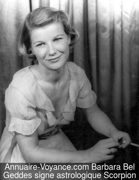 Barbara Bel Geddes Scorpion