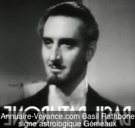 Basil Rathbone Gémeaux