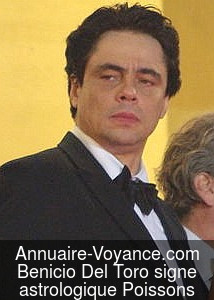Benicio Del Toro Poissons
