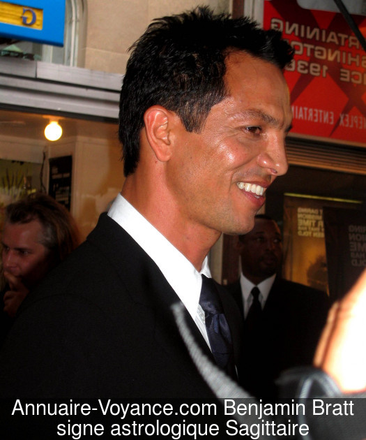 Benjamin Bratt Sagittaire