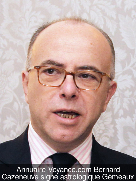 Bernard Cazeneuve Gémeaux