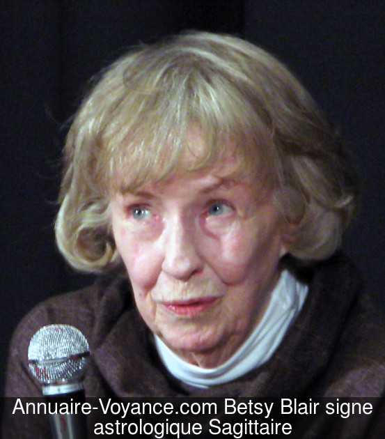 Betsy Blair Sagittaire