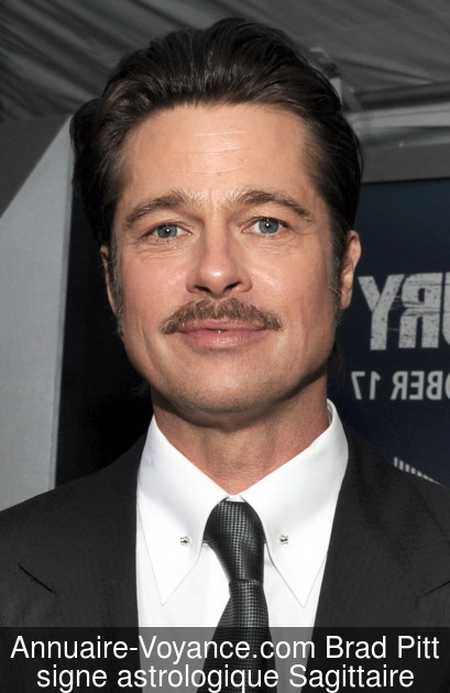 Brad Pitt Sagittaire