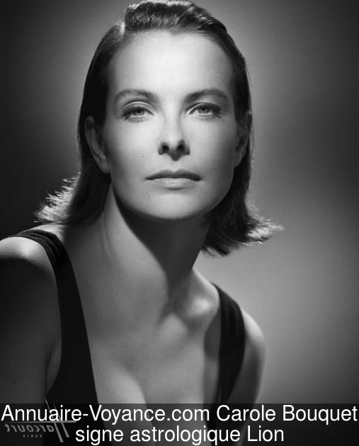 Carole Bouquet Lion