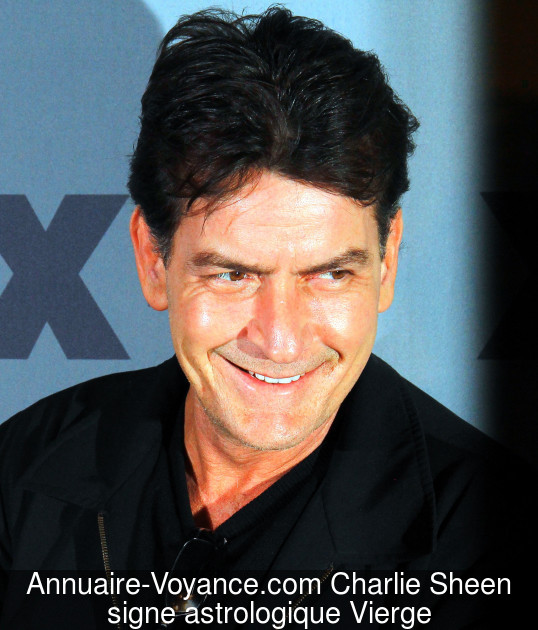 Charlie Sheen Vierge