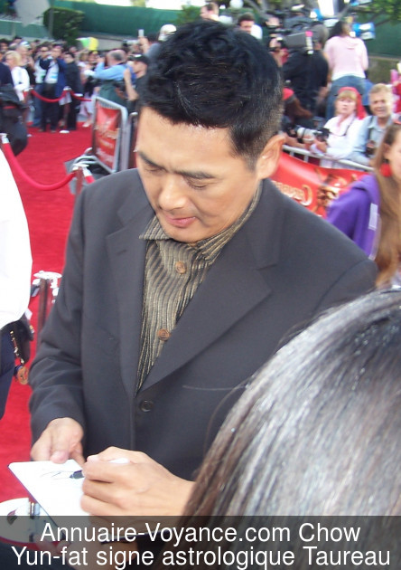 Chow Yun-fat Taureau