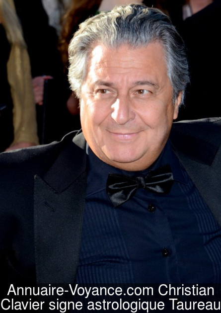 Christian Clavier Taureau