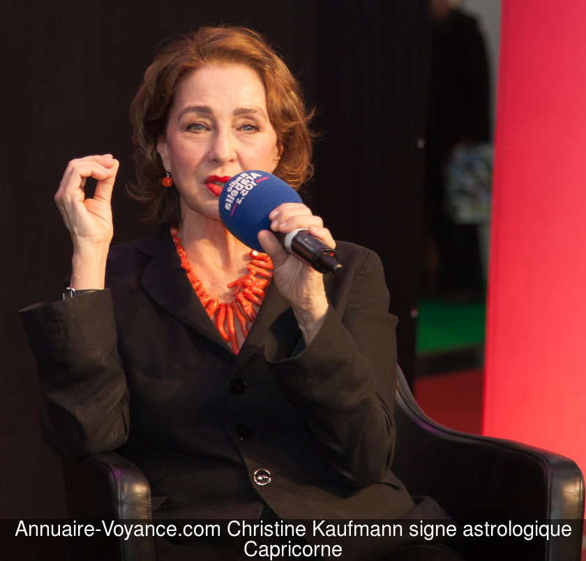 Christine Kaufmann Capricorne