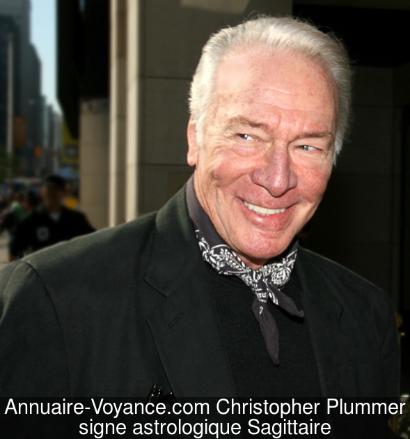 Christopher Plummer Sagittaire