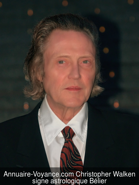 Christopher Walken Bélier