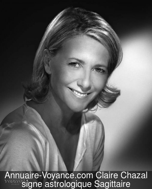 Claire Chazal Sagittaire