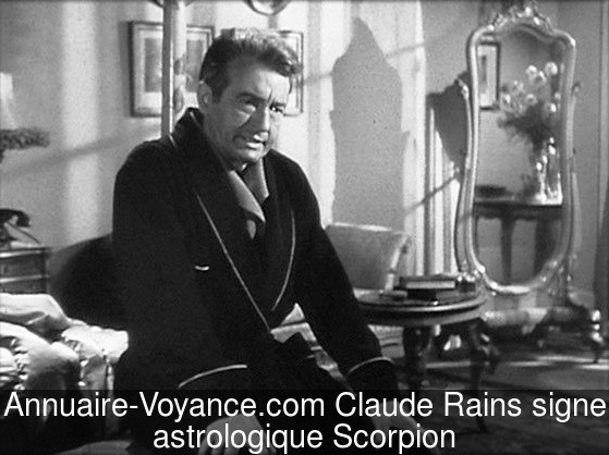 Claude Rains Scorpion