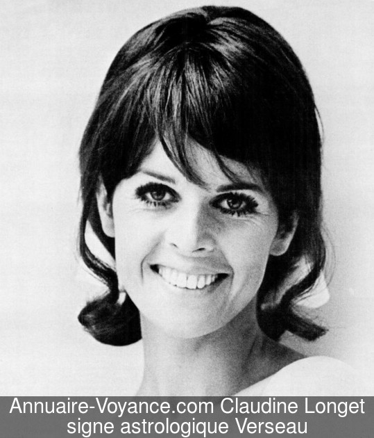 Claudine Longet Verseau